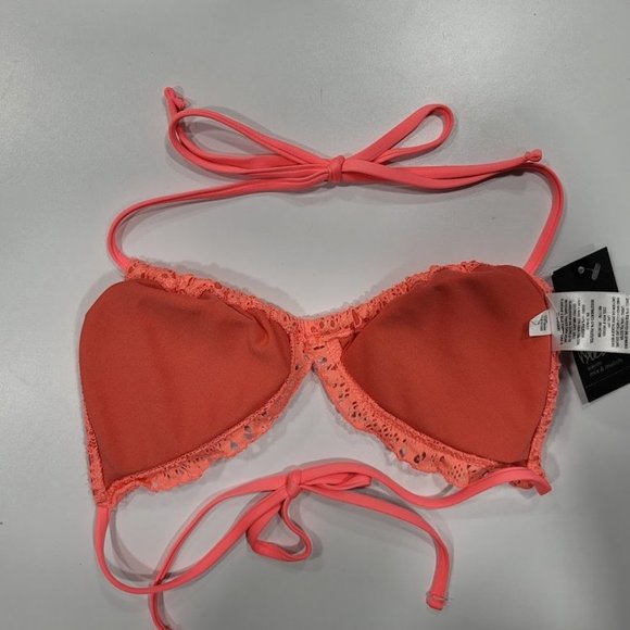 Mossimo Hot Melon Bikini Top Size XS - Picture 5 of 6